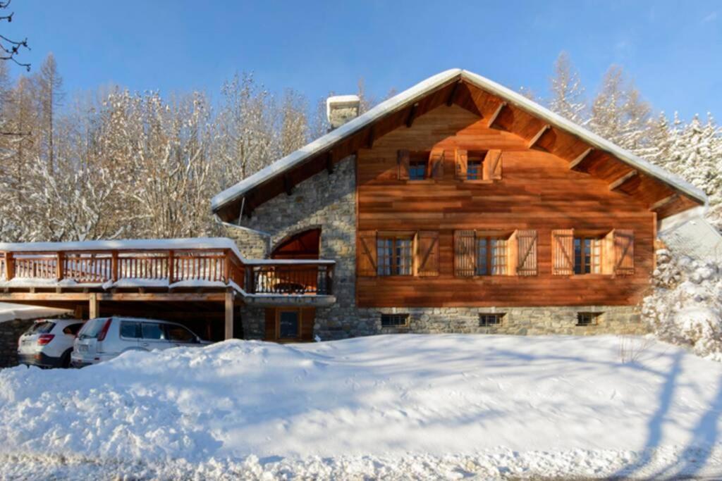 Mont Milo, Spacieux, 5Ch, Sauna, Billard, Babyfoot, Borne De Recharge Electrique Briançon Exteriör bild